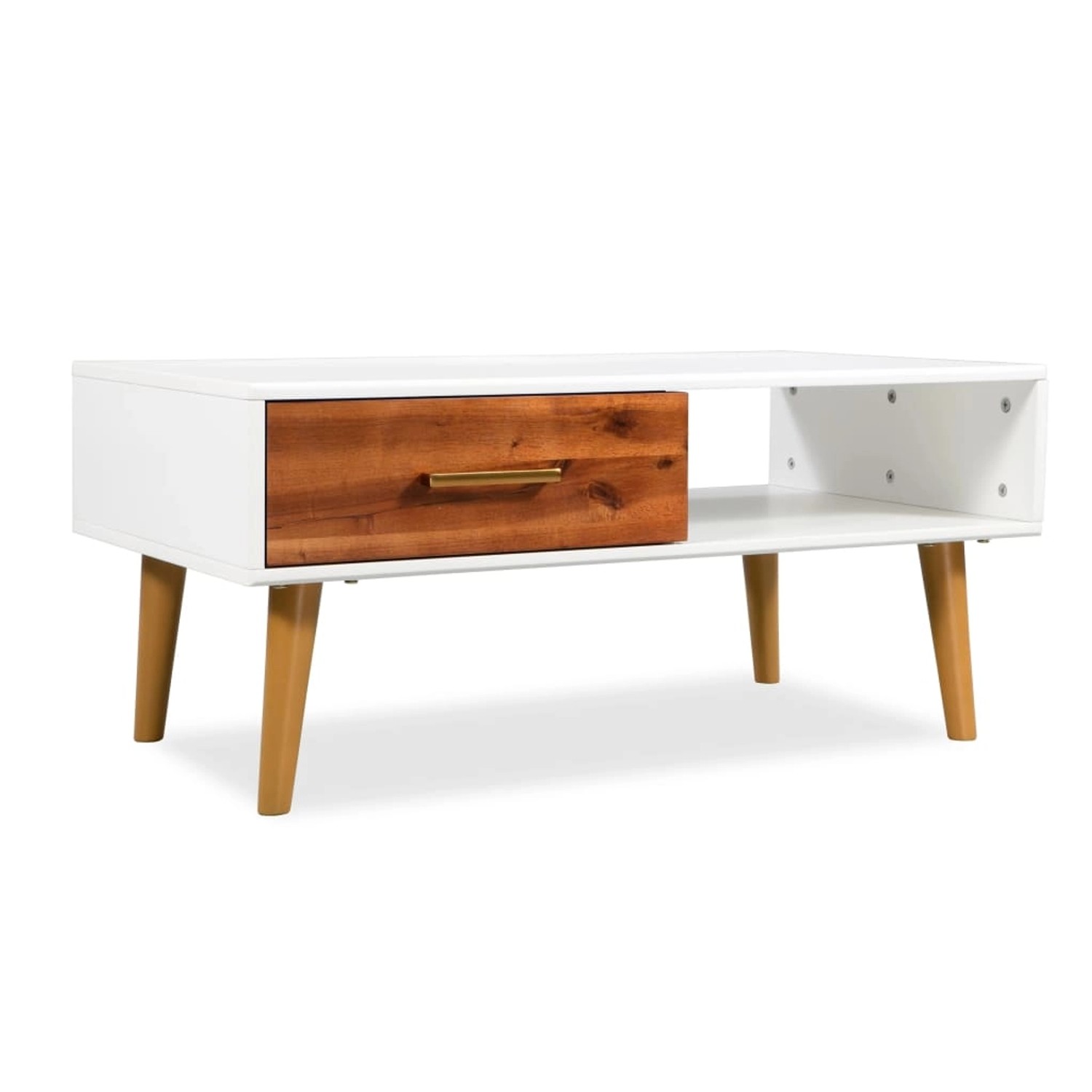 vidaXL Couchtisch Massivholz Akazie 90x50x40 cm 245736 günstig online kaufen