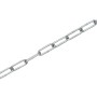 Feuerverzinkte Rundstahlkette, langgliedrig, 3 mm, als Meterware.