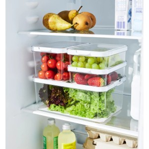 Rotho Kühlschrankorganizer Cauma 1,2 l Weiß