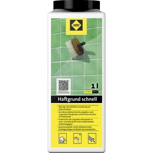 Sakret Haftgrund schnell 1 l, Grundierung für Innen- & Außenbereiche. Haftvermittelnd und schnell abbindend.
