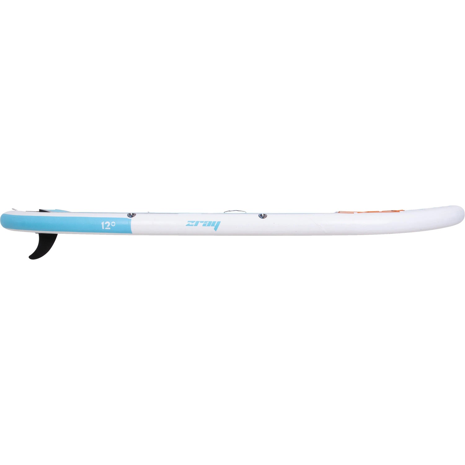 ZRAY Stand Up Paddle Board X3, blau-weiß, 365 cm, mit Finne. Wassersport-Zubehör für Flachwasser.