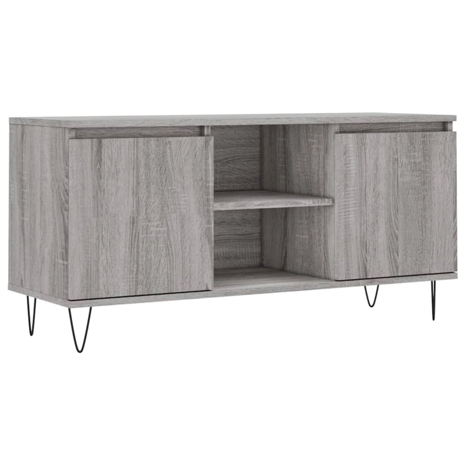 VidaXL TV-Schrank Grau Sonoma 104x35x50 cm Holzwerkstoff  Modell 2