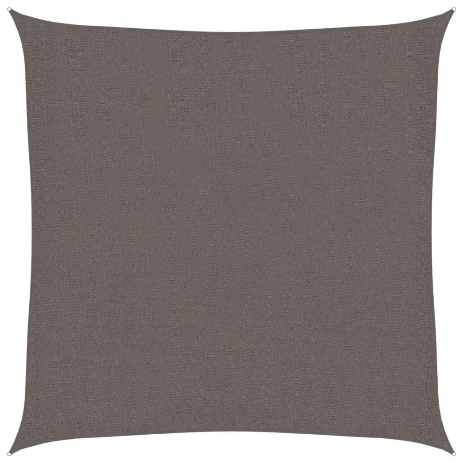 vidaXL Sonnensegel HDPE Quadrat 3,6x3,6 m Anthrazit 42277