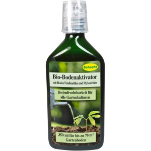 Schacht Bio-Bodenaktivator 350ml für fruchtbaren Gartenboden.
