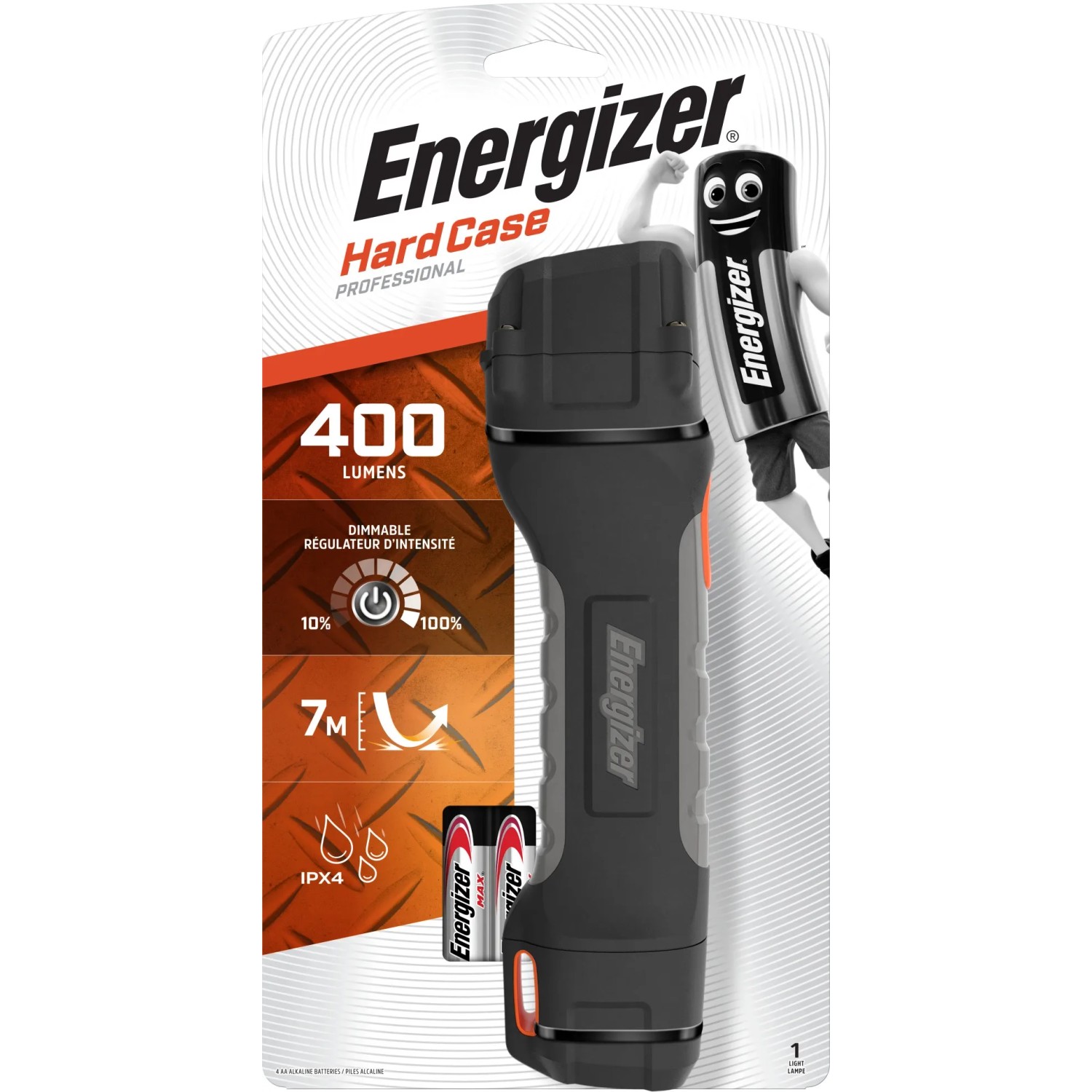 Energizer Arbeitslampe Hardcase Project Plus 4xAA inkl.
