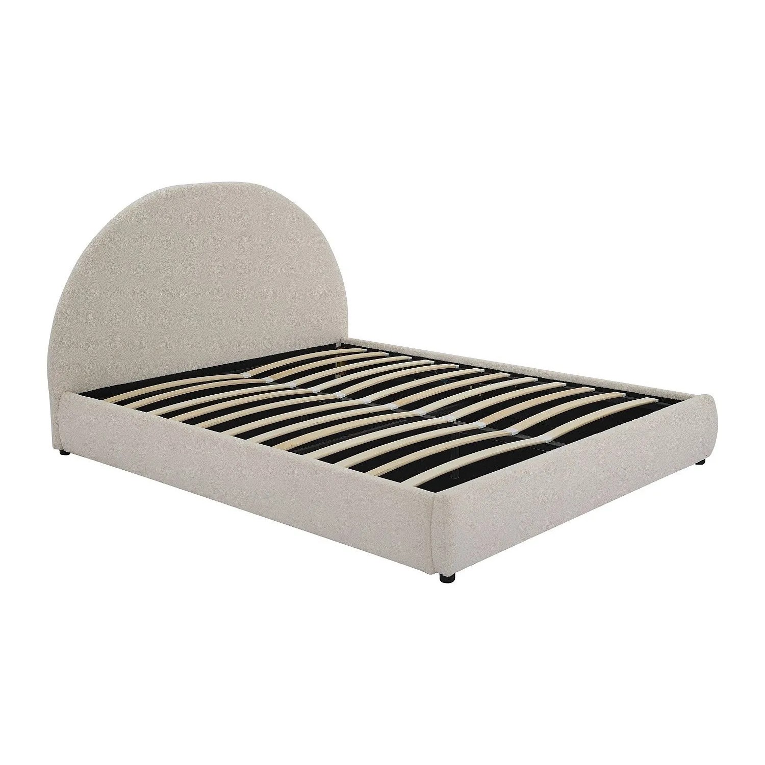 Vente-unique Bett Mit Bettkasten Lirimo Cremefarben 195 cm