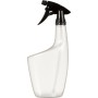 Scheurich Blumensprüher Smilla, Pearl Clear, 0,7 l, Kunststoff, mit schwarzem Sprühkopf.