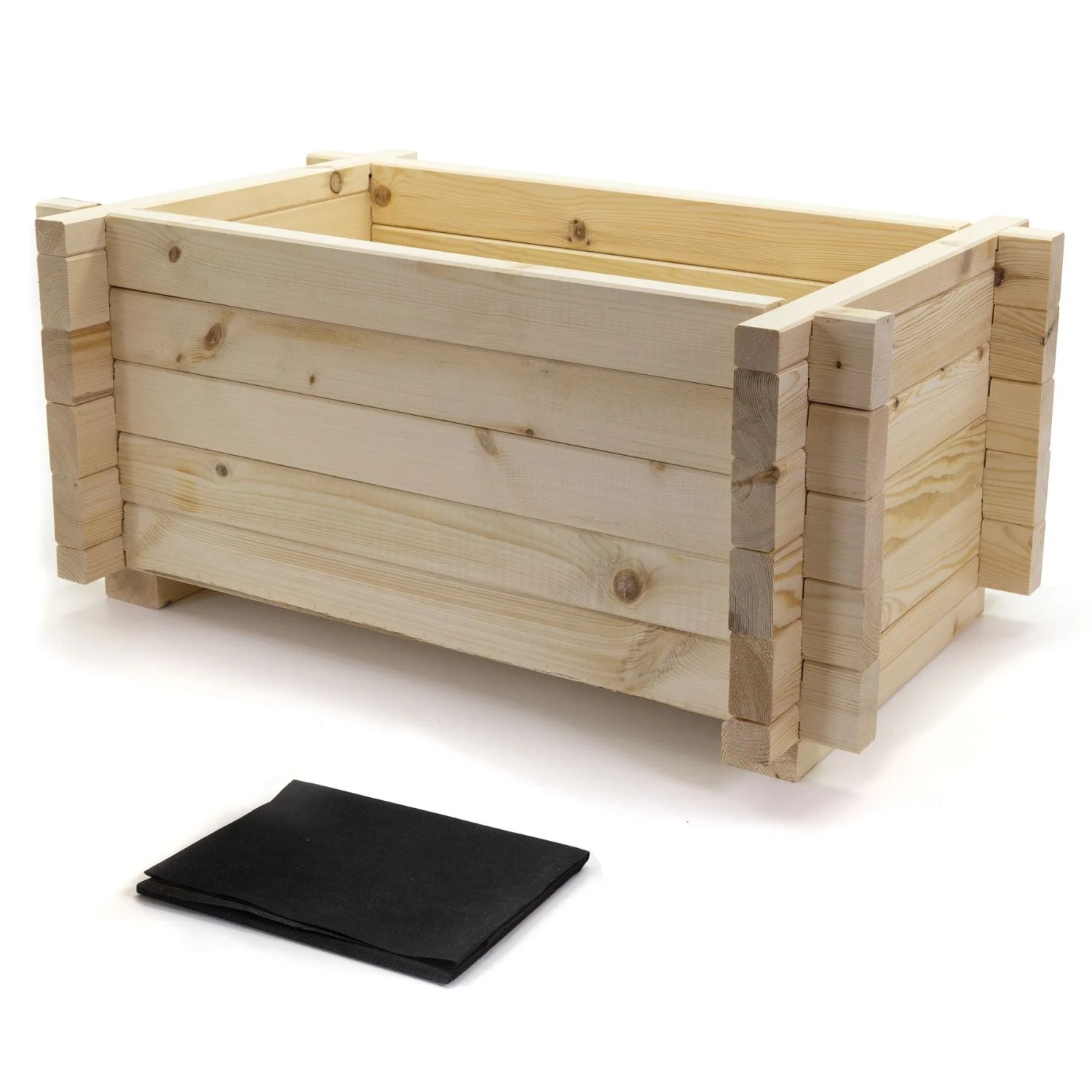HolzFee Pflanzkasten Country Massiv Holz 80 x 51 x 36 cm