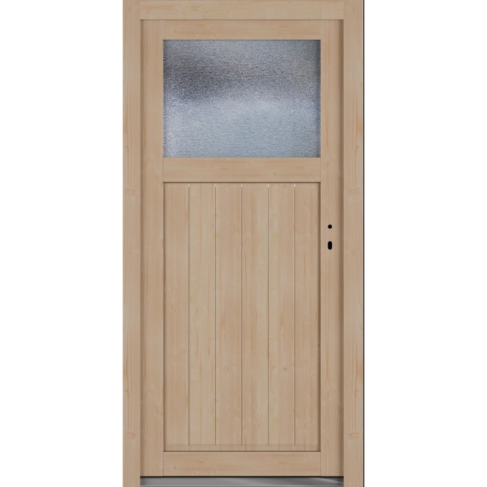 Nebeneingangstr Holz Nach Aussen Ffnend