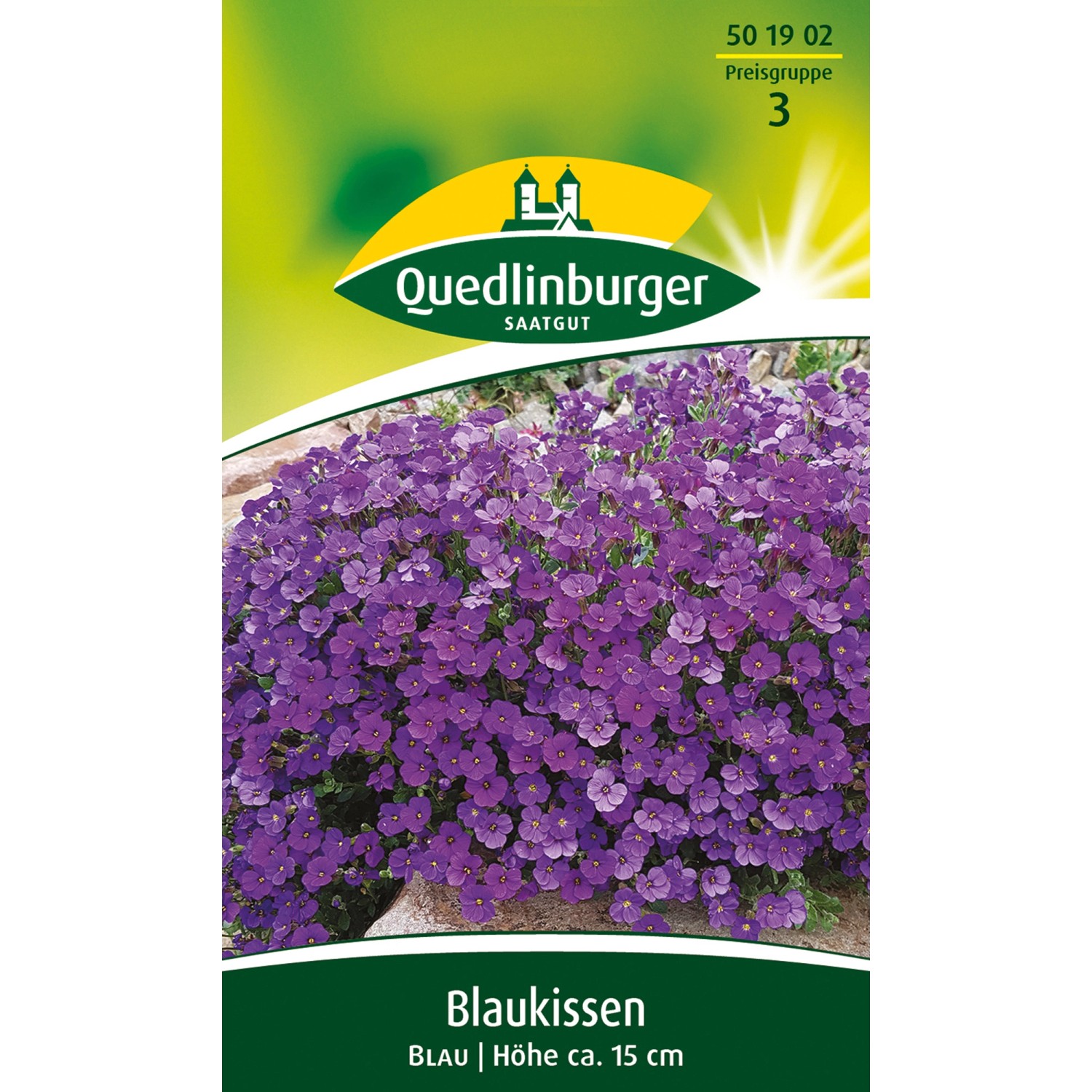 Quedlinburger Blaukissen Blau