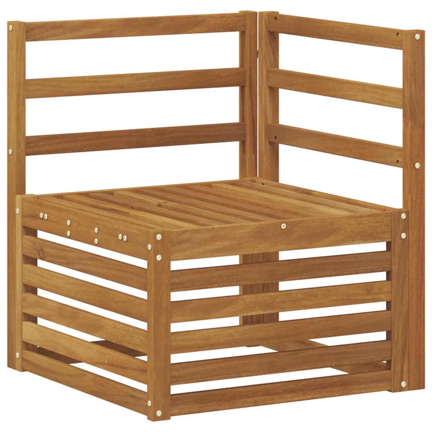 vidaXL Sofagarnituren 8 Tlg Natur Massivholz Akazie 3375304