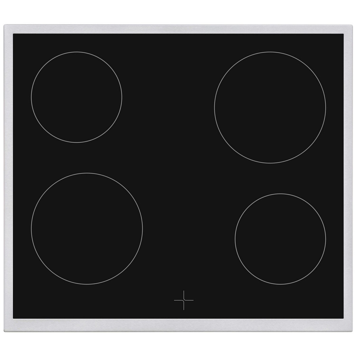 Telefunken Glaskeramik-Kochfeld mit 4 Kochzonen für Einbauherd-Set.