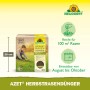 Neudorff Azet Herbst-Rasendünger 5 kg Packung. Kind düngt Rasen. Reicht für 100 m², anwendbar Aug-Okt. Fördert Winterhärte.