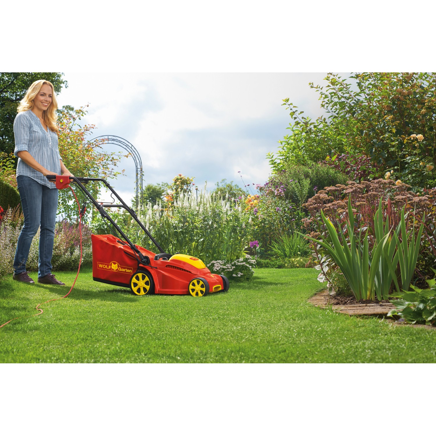 WolfGarten ElektroRasenmäher A 340 mit 35 l Fangkorb 1.400 W kaufen