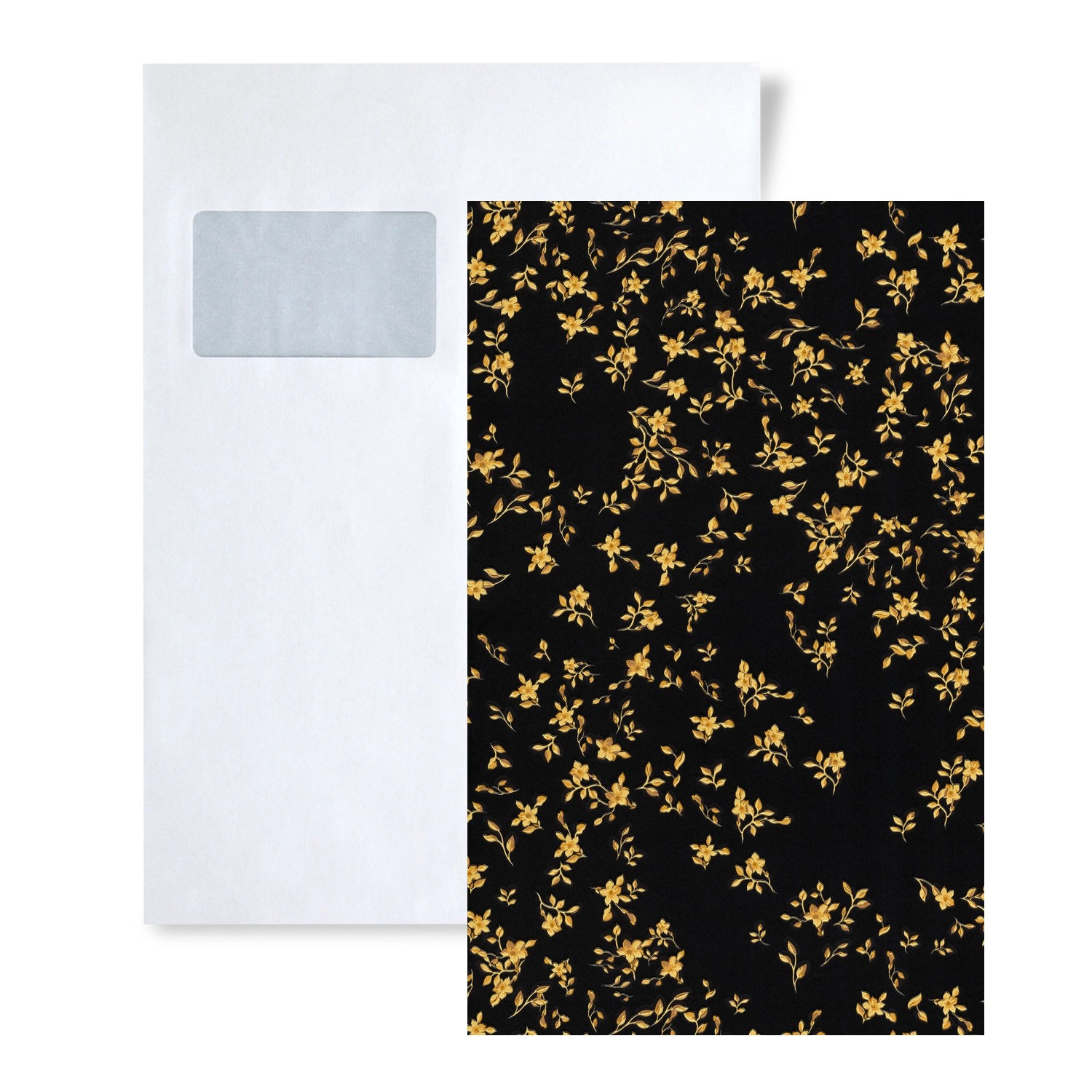 PROFHOME 1 MUSTERSTÜCK S-935854-GU DIN A4 MUSTER der Floral Tapete günstig online kaufen