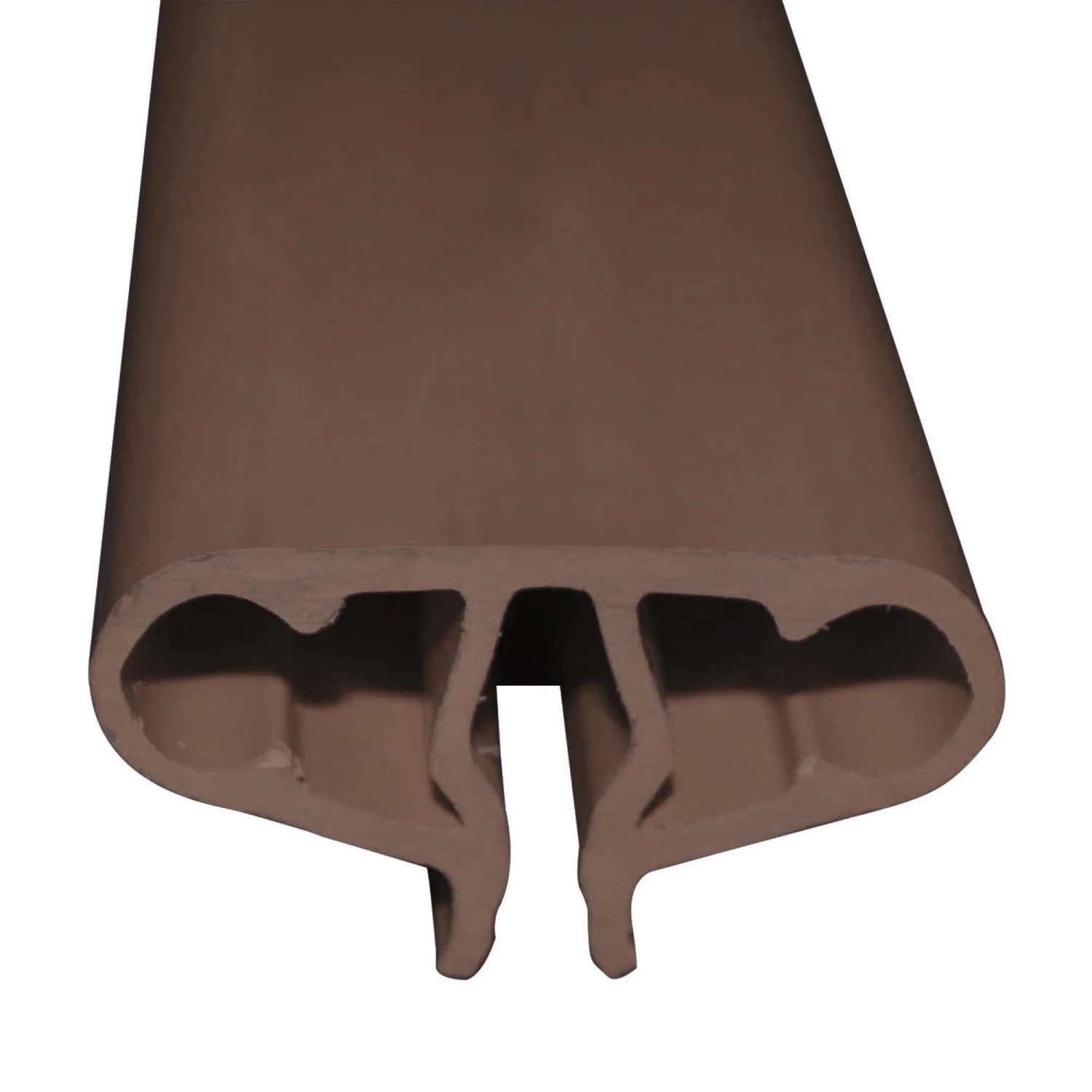 Waterman Pool Handlauf Q5 für Rundbecken 300cm Braun RAL 8024