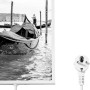 Könighaus Infrarotheizung mit Venedig-Motiv, 450W, 50x90 cm. Elektrische Heizung mit Gondel-Bild.