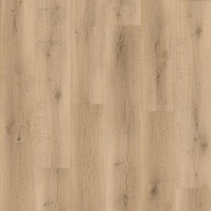 Klick-Vinylboden Eiche Torsby, Landhausdiele mit Kork-Trittschalldämmung.