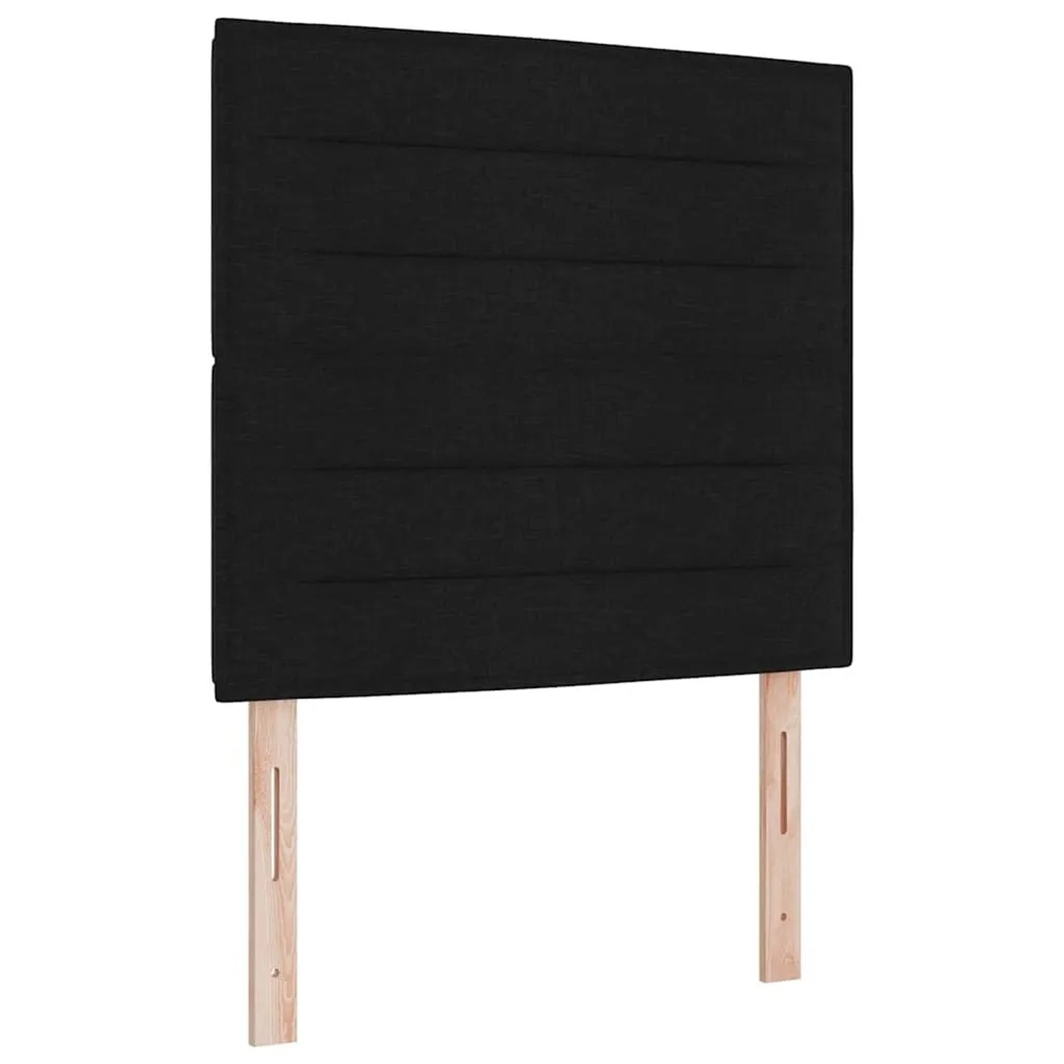 vidaXL Kopfteil mit Kopfteil Schwarz 90 cm Kunstleder 3337672