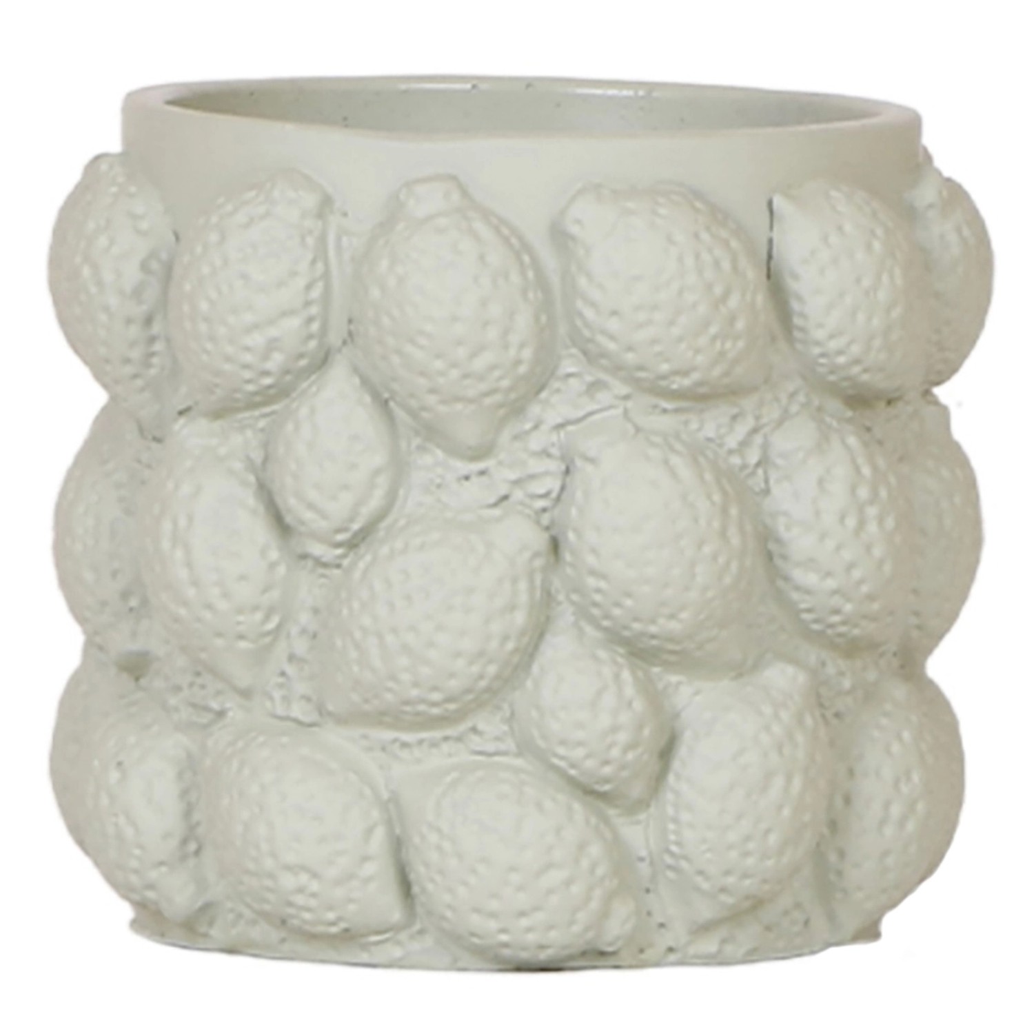 Keramik-Übertopf Citrus Ø 9 cm x 10 cm Farbauswahl