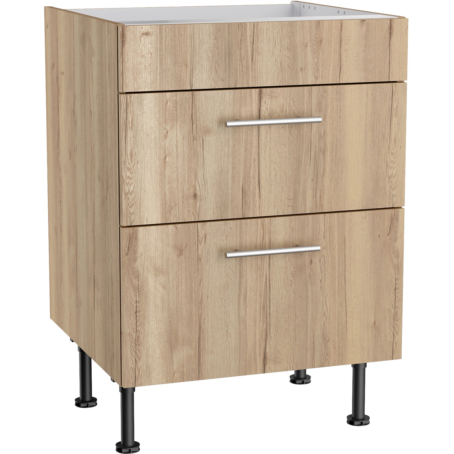 Optifit Unterschrank für Kochfeld Erik290 60 cm x 87 cm x 58,4 cm Wildeiche günstig online kaufen