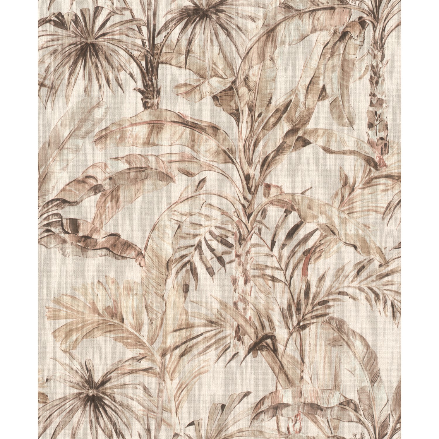 Thumbnail - Rasch Vliestapete Florentine III 485233 Palmen Creme-Braun 10,05x0,53m