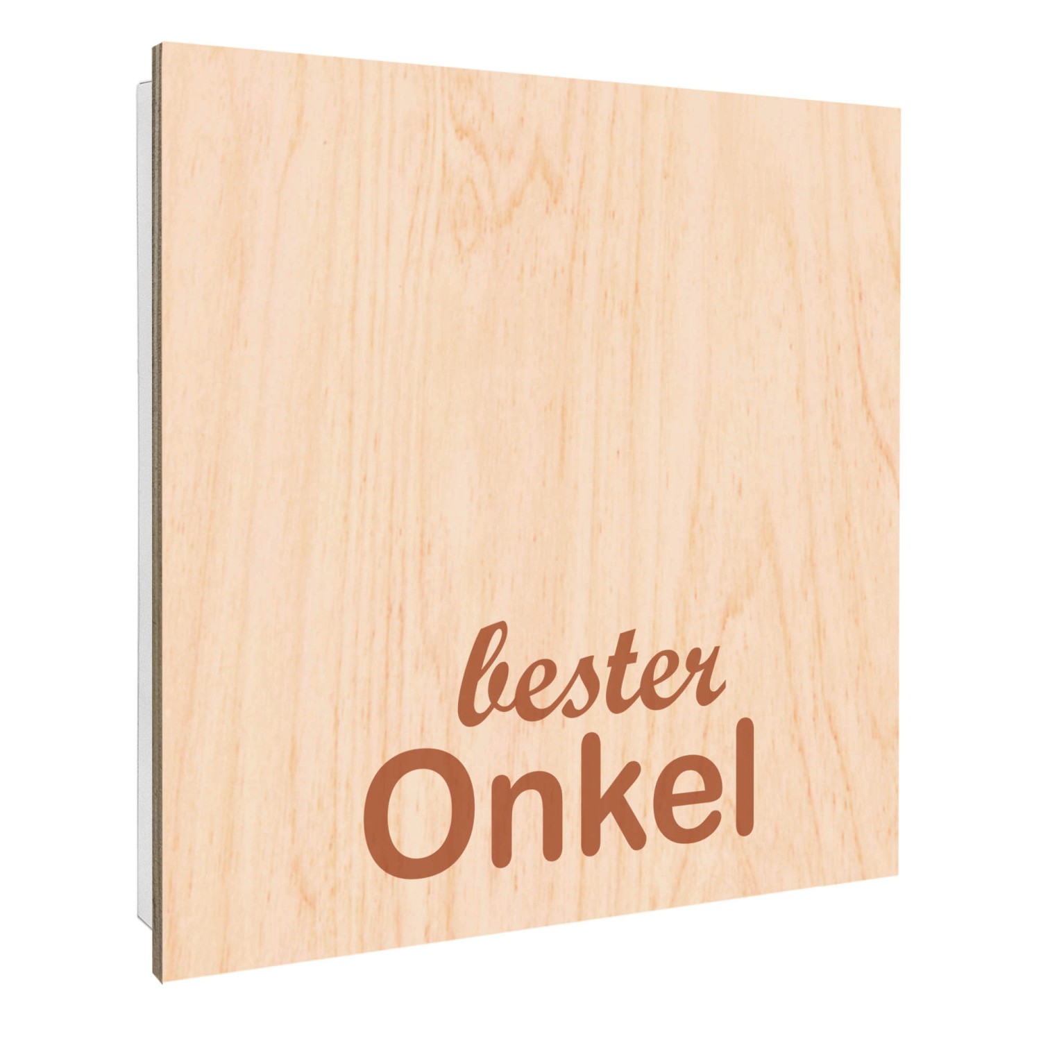 Banjado Großer Schlüsselbox Holz 30x30cm Weiß Scharnier Rechts 50 Haken Sch günstig online kaufen
