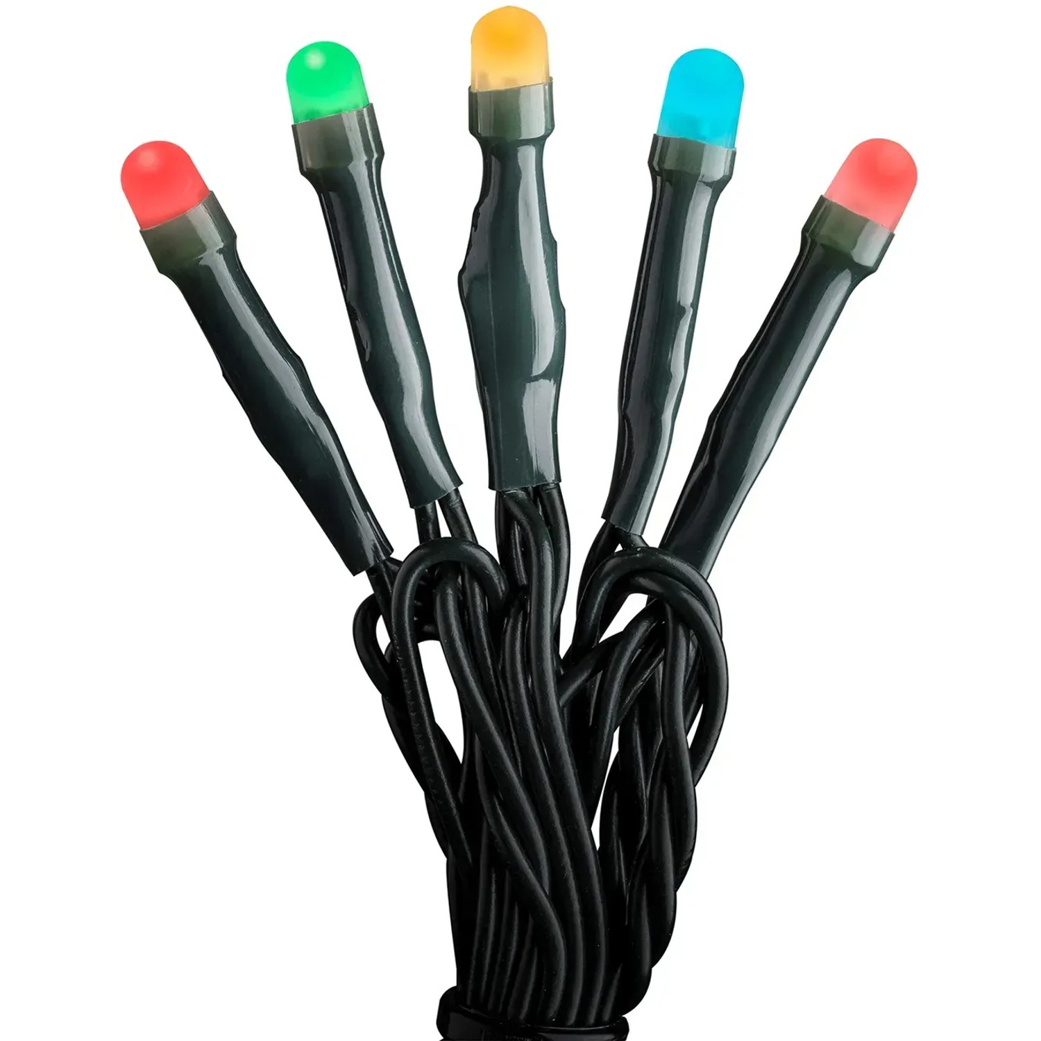 Konstsmide Micro LED Lichterkette gefrostet 100 Dioden Bunt