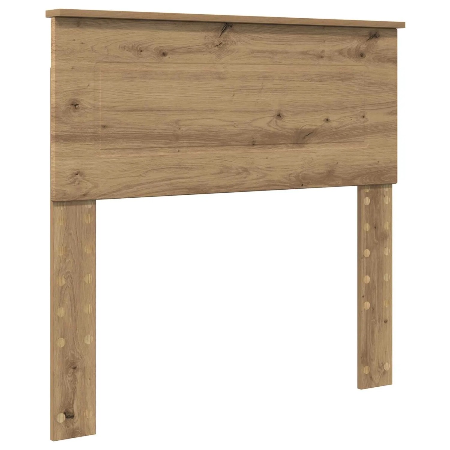 vidaXL Kopfteil mit Kopfteil Artisan-Eiche 90 cm Holzwerkstoff 888351