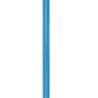 Türkisfarbenes Lampen-Textilkabel mit Fassung und Baldachin, 1,4 m lang.