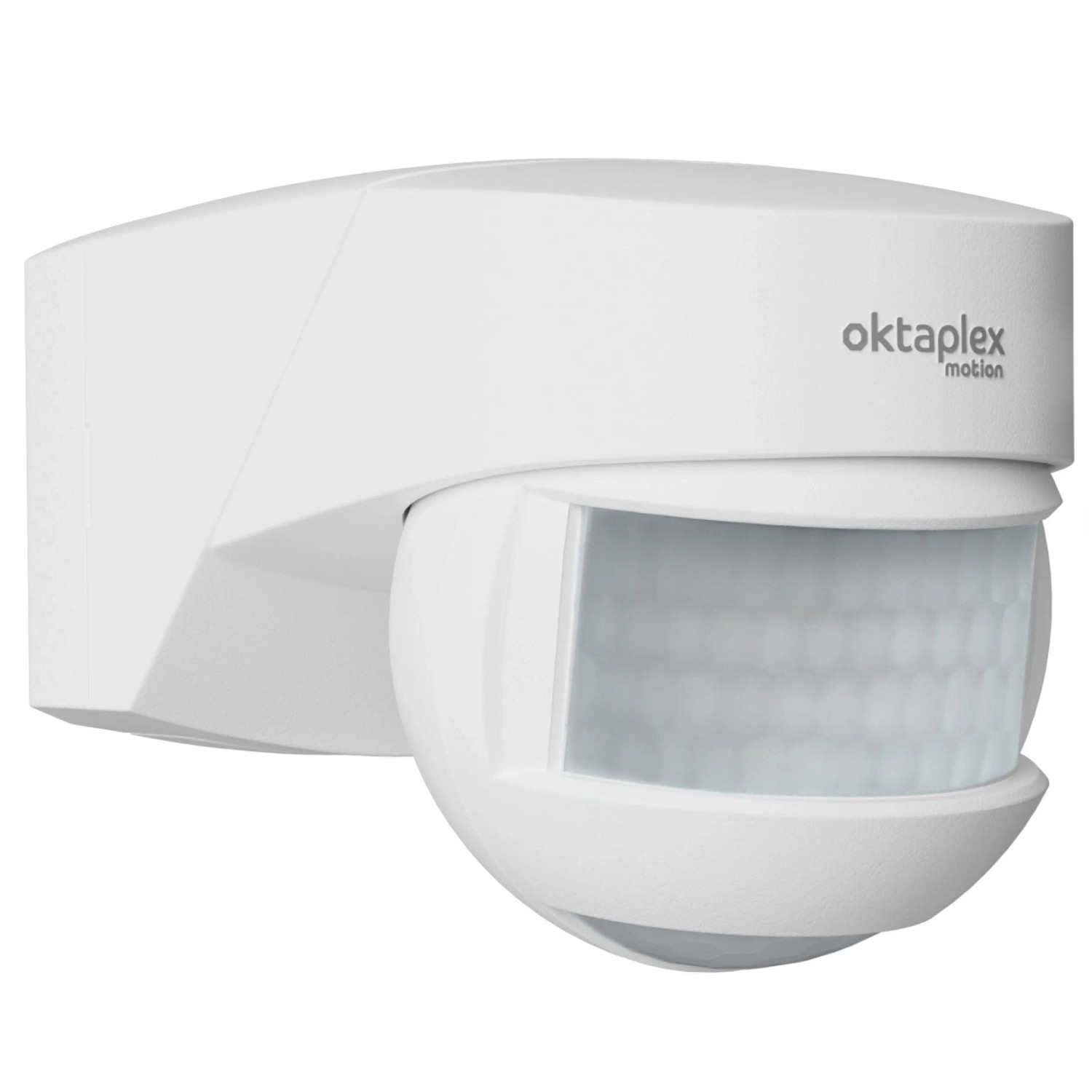 Oktaplex Lea Decken-Bewegungsmelder Wand Ecke Aufputz außen innen IP54 Infrarot 180° 12m Unterkriechschutz LED Weiß