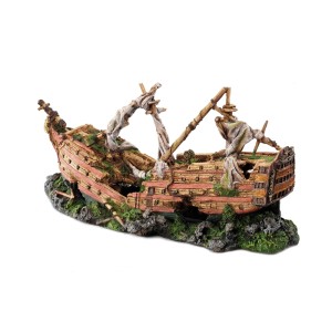 Aqua Della Dekoration Galeon Wreck XXL 73x26,5x34 cm