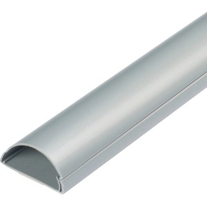 D-Line Kabelkanal, 50x25mm, Alu, 1,5m, für die Verlegung von Kabeln im Innenbereich.