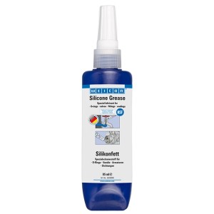 WEICON Silikonfett 85g im blauen Spender, Spezialschmierstoff für Ventile und Dichtungen.