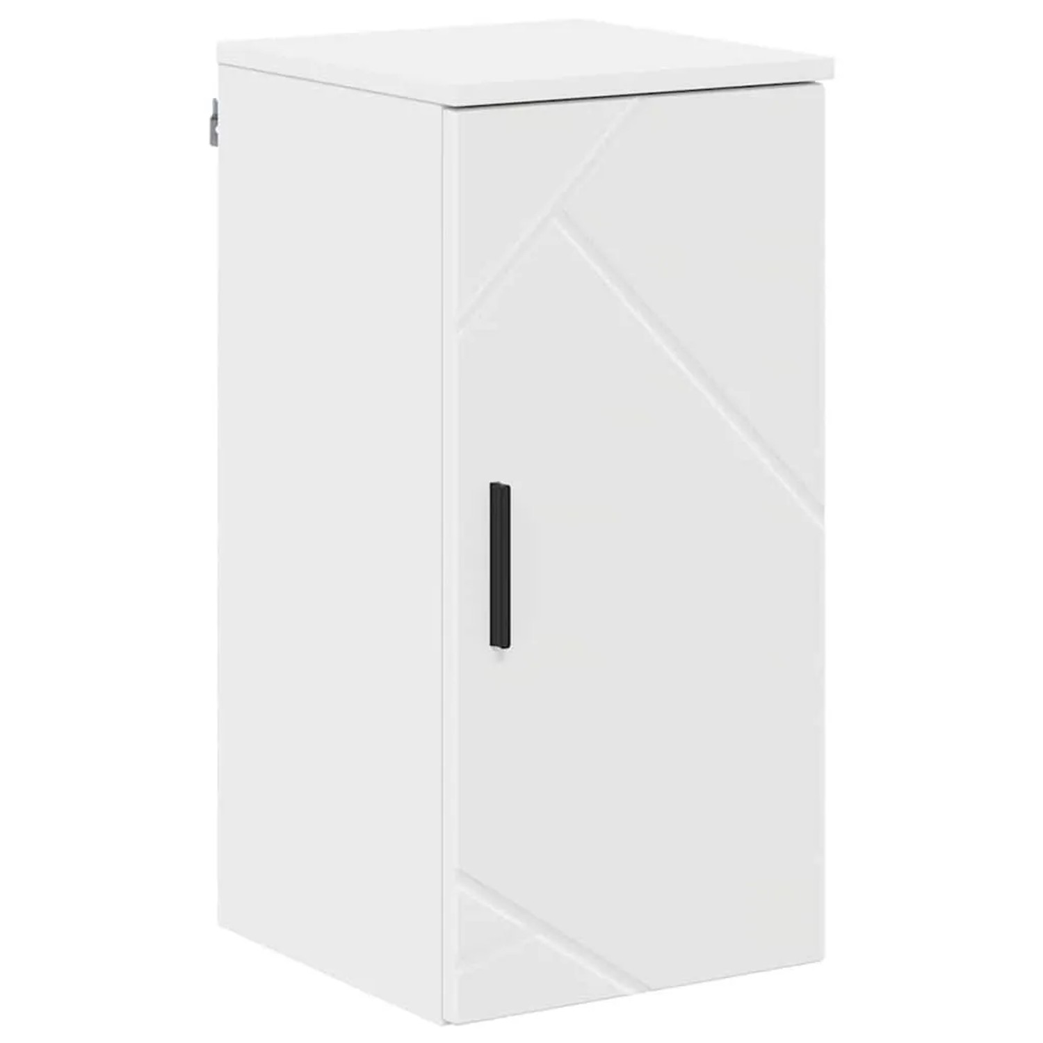vidaXL Badezimmerschrank Weiß 30 x 31,5 x 61 cm Holzwerkstoff & Metall 8833 günstig online kaufen