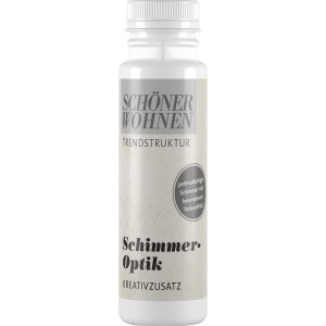 Schöner Wohnen Trendstruktur Schimmer-Optik Kreativzusatz, 125 ml Flasche.
