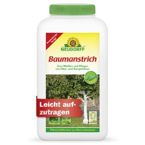 Weiße Neudorff Baumanstrich Flasche 2 l. Zum Pflegen, Weißen und Wundverschluss von Obstbäumen und Gehölzen.