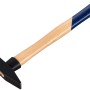 LUX Schlosserhammer 300 g mit Eschenstiel und blauem Griffschutz.