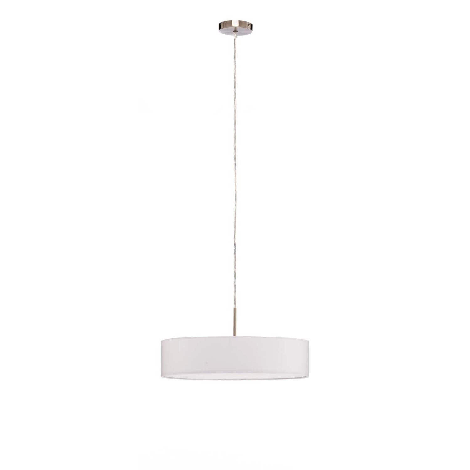 Lindby Pendelleuchte Sebatin 9620321 Modern in Weiß aus Textil 3-flammig E2 günstig online kaufen