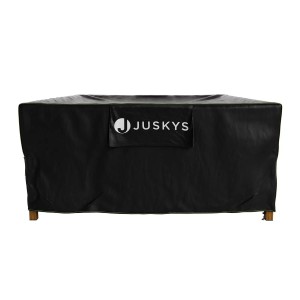 Schwarze Juskys Schutzhülle CoverSafe Pro für Gartenmöbel, 250x210x90 cm.