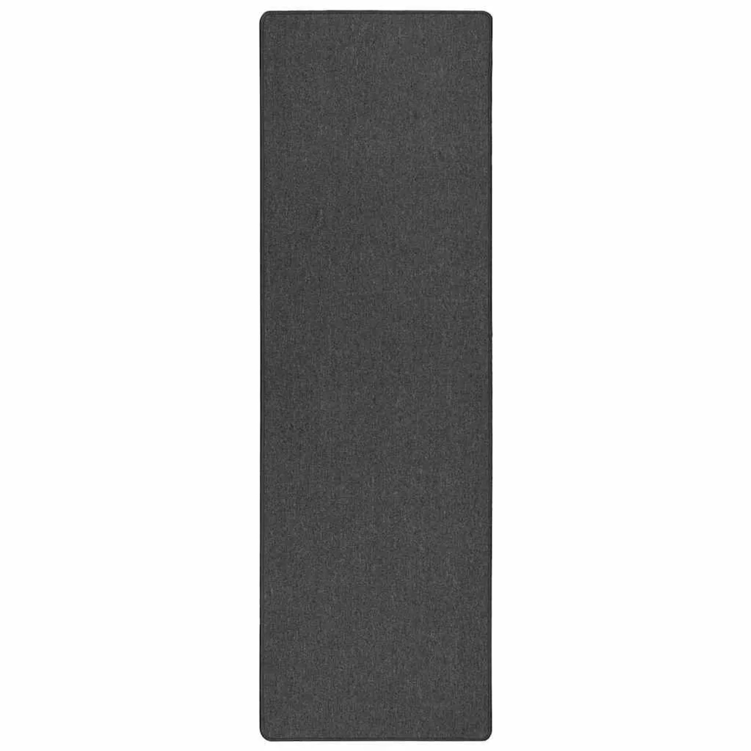 vidaXL Teppichläufer Dunkelgrau 80 x 500 cm 100% Polypropylen 42011371 günstig online kaufen