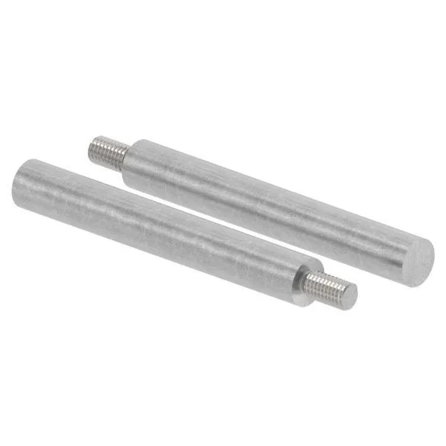 FeNau Stahlstift Mit Gewinde M8 Maße 100x14 mm Stahl Roh S235JR