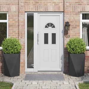 vidaXL Pflanzkübel 2 Stk Schwarz 50 x 50 x 75 cm Stahl 883795