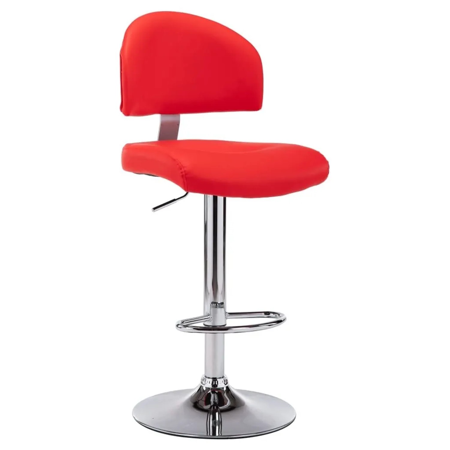 vidaXL Barhocker Rot Kunstleder 249650