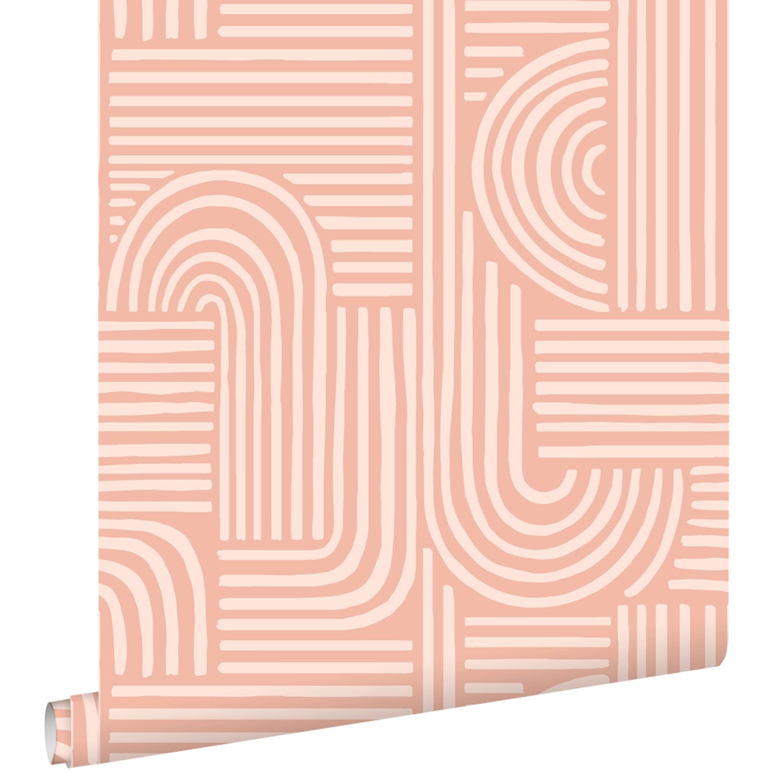 ESTAhome Tapete 3D-Muster Rosa 50 x 900 cm günstig online kaufen