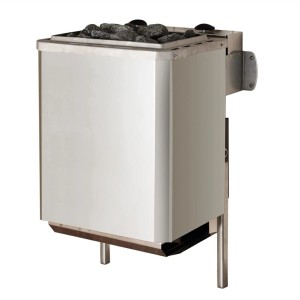 Weka Ofenset 10 Saunaofen mit Steinen und integrierter Steuerung, 5,4 kW Leistung.