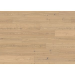 Living by Haro Parkett Eiche Puroweiß, Landhausdiele mit strukturierter Oberfläche und Naturöl-Finish.