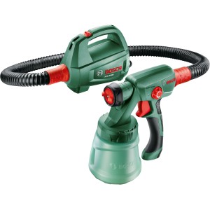 Bosch PFS 2000 Feinsprühsystem für Farben und Lacke, mit Schlauch und Pistole.