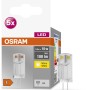 Osram G4 LED Leuchtmittel 5er Set, 0,9W, warmweiß, 100lm, 3,3x1,2cm.