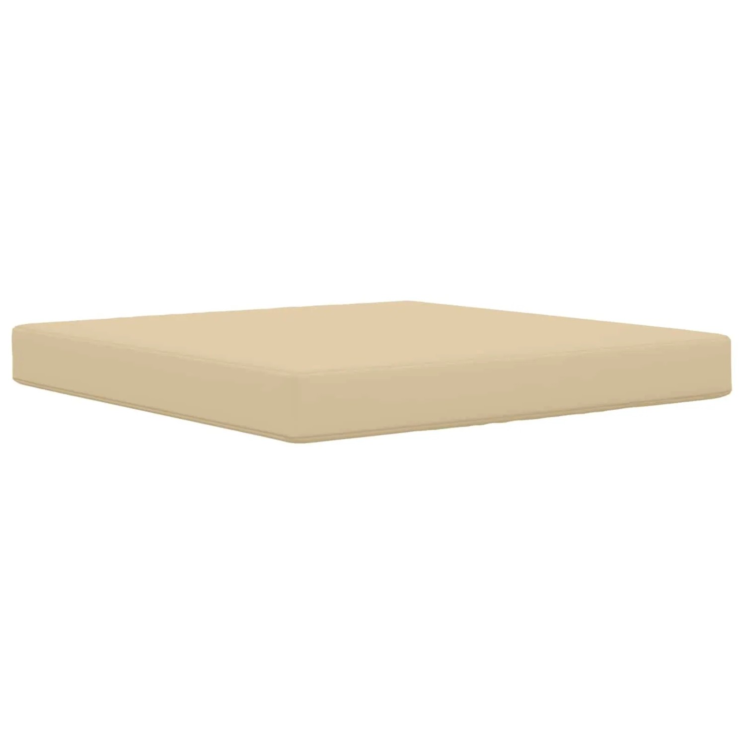 vidaXL Sofakissen für Draußen Beige 80 x 80 x 8 cm Polyester 900815